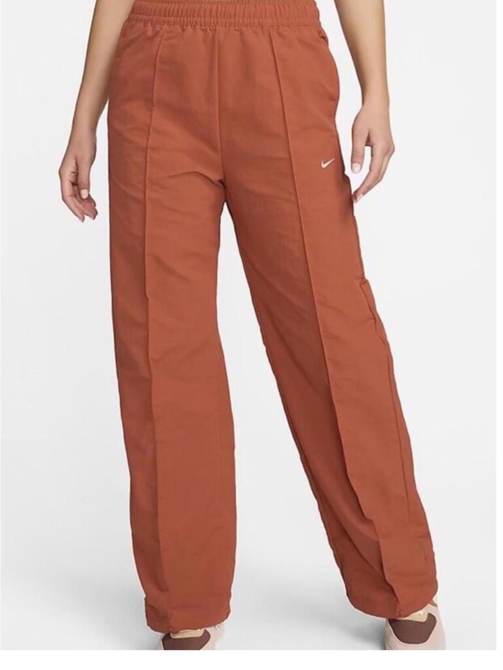 Nike Pants Sportswear Nylon Women’s Burnt Sunrise / Sail Open-Hem